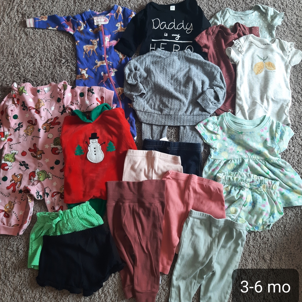 Kids Pajamas Set - Pink and Red